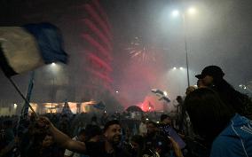 Naples Fans Celebrate Napoli s Scudetto Victory in Italy