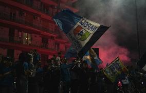 Naples Fans Celebrate Napoli s Scudetto Victory in Italy