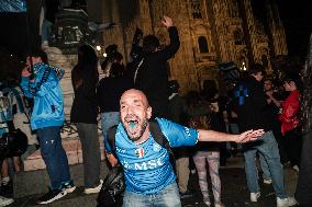 Naples Fans Celebrate Napoli s Scudetto Victory in Italy