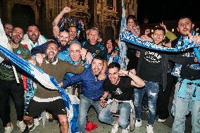 Naples Fans Celebrate Napoli s Scudetto Victory in Italy