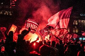 Naples Fans Celebrate Napoli s Scudetto Victory in Italy