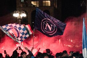 Naples Fans Celebrate Napoli s Scudetto Victory in Italy