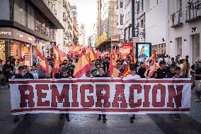 Far-Right Organization Falange Espanola Rally - Madrid