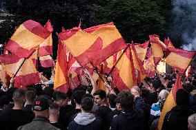 Far-Right Organization Falange Espanola Rally - Madrid