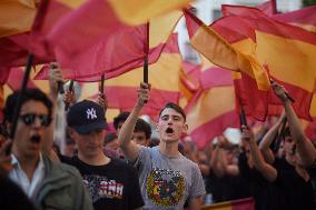 Far-Right Organization Falange Espanola Rally - Madrid