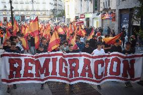 Far-Right Organization Falange Espanola Rally - Madrid
