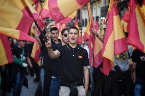 Far-Right Organization Falange Espanola Rally - Madrid