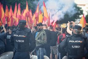 Far-Right Organization Falange Espanola Rally - Madrid
