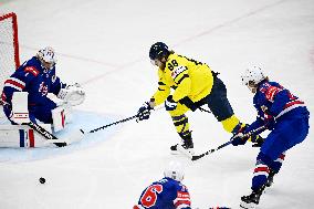 ICE HOCKEY WC SEMI FINAL SWEDEN-USA