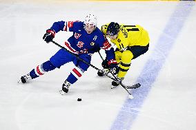 ICE HOCKEY WC SEMI FINAL SWEDEN-USA