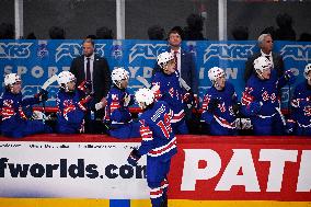 ICE HOCKEY WC SEMI FINAL SWEDEN-USA