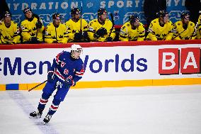ICE HOCKEY WC SEMI FINAL SWEDEN-USA