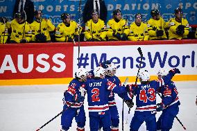 ICE HOCKEY WC SEMI FINAL SWEDEN-USA