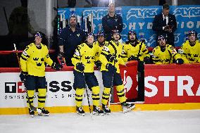 ICE HOCKEY WC SEMI FINAL SWEDEN-USA