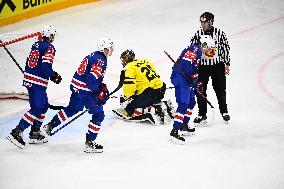ICE HOCKEY WC SEMI FINAL SWEDEN-USA
