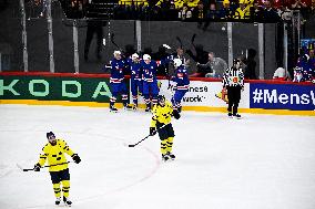 ICE HOCKEY WC SEMI FINAL SWEDEN-USA