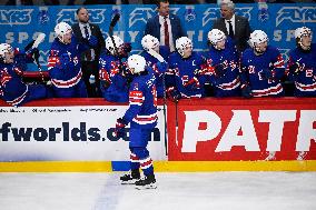 ICE HOCKEY WC SEMI FINAL SWEDEN-USA