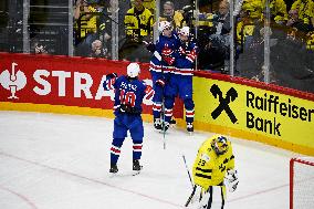 ICE HOCKEY WC SEMI FINAL SWEDEN-USA