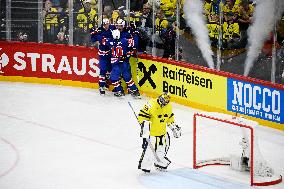 ICE HOCKEY WC SEMI FINAL SWEDEN-USA