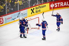 ICE HOCKEY WC SEMI FINAL SWEDEN-USA