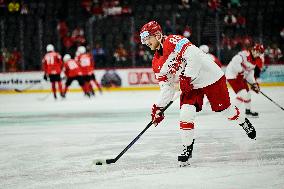ICE HOCKEY WC SEMI FINAL SWITZERLAND-DENMARK
