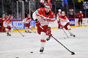 ICE HOCKEY WC SEMI FINAL SWITZERLAND-DENMARK