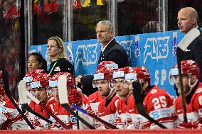 ICE HOCKEY WC SEMI FINAL SWITZERLAND-DENMARK
