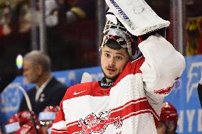 ICE HOCKEY WC SEMI FINAL SWITZERLAND-DENMARK