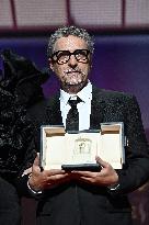Cannes - Closing Ceremony