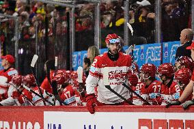 ICE HOCKEY WC SEMI FINAL SWITZERLAND-DENMARK
