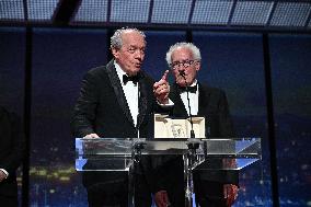 Cannes - Closing Ceremony
