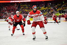 ICE HOCKEY WC SEMI FINAL SWITZERLAND-DENMARK