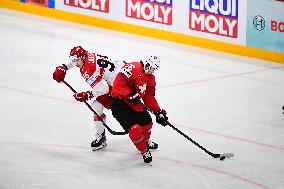 ICE HOCKEY WC SEMI FINAL SWITZERLAND-DENMARK