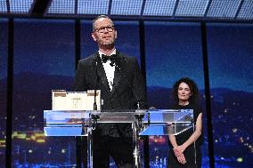 Cannes - Closing Ceremony
