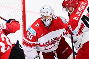 ICE HOCKEY WC SEMI FINAL SWITZERLAND-DENMARK