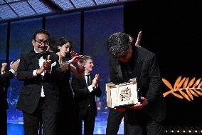 Cannes - Palme d'Or Winner Jafar Panahi