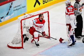 ICE HOCKEY WC SEMI FINAL SWITZERLAND-DENMARK