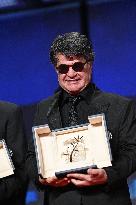 Cannes - Palme d'Or Winner Jafar Panahi