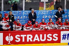 ICE HOCKEY WC SEMI FINAL SWITZERLAND-DENMARK