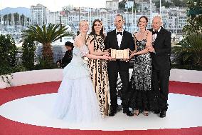 Cannes - Palme D'Or Winners Photocall