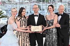 Cannes - Palme D'Or Winners Photocall