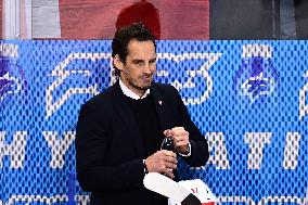 ICE HOCKEY WC SEMI FINAL SWITZERLAND-DENMARK