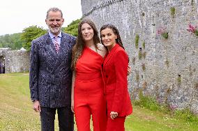Spanish Royal Couple Attend Graduation Of Princess Sofia - UK