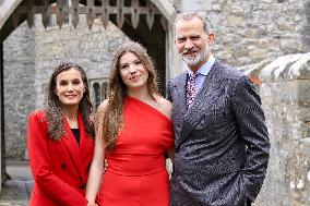 Spanish Royal Couple Attend Graduation Of Princess Sofia - UK