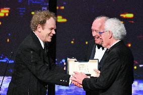 Cannes Closing Ceremony AM