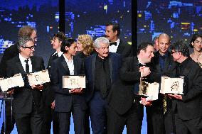 Cannes Closing Ceremony AM