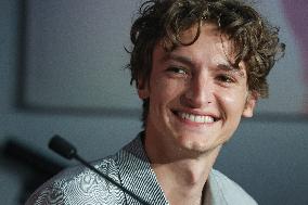 CANNES : "Colours Of Time" (La Venue de l'avenir) Press Conference - The 78th Annual Cannes Film Festival