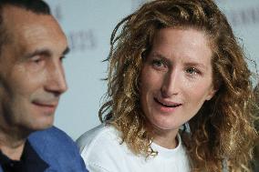 CANNES : "Colours Of Time" (La Venue de l'avenir) Press Conference - The 78th Annual Cannes Film Festival