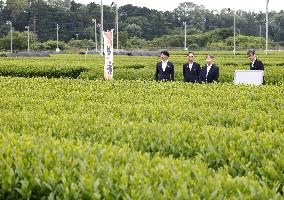 Emperor visits Saitama Prefecture
