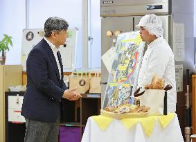 Emperor visits Saitama Prefecture